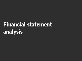 Online quiz Financial statement analysis