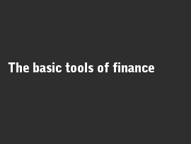 Online quiz The basic tools of finance