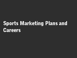 Online quiz Sports Marketing Plans and Careers
