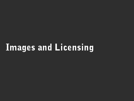 Images and Licensing