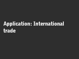 Online quiz Application: International trade